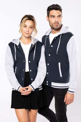 UNISEX TEDDY JACKET WITH HOOD