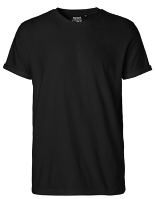 Mens Roll Up Sleeve T-Shirt