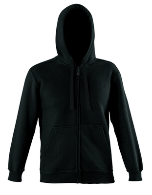 Zip Through Hooded Sweat Jacket