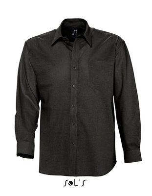 Mens Oxford-Shirt Boston Longsleeve