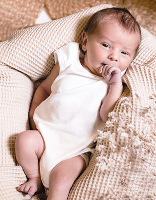 Organic Baby Bodysuit Sleeveless Rebel 03