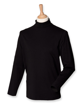 Roll-Neck Long-Sleeve T-Shirt