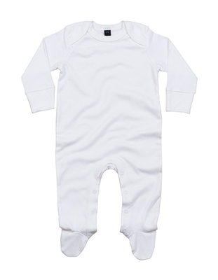 Organic Sleepsuit with Scratch Mitts