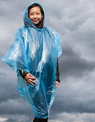 Disposable Raining Poncho Sumatra