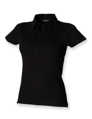 Ladies Short Sleeved Stretch Polo