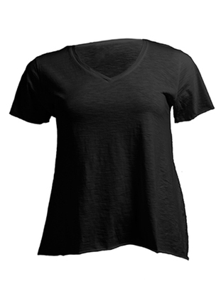 Curves Slub T-Shirt Lady