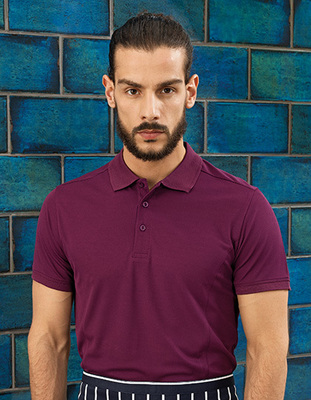 Mens Coolchecker Piqué Polo