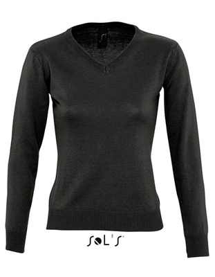 Womens V Neck Sweater Galaxy