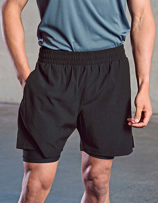 Men's Double Layer Sports Short