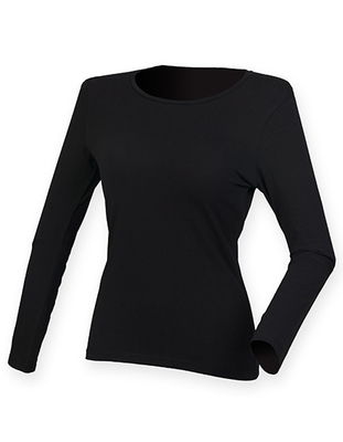 Ladies Feel Good Long Sleeved Stretch T