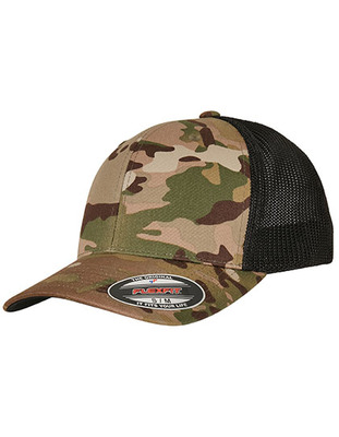 Multicam Trucker Mesh Cap tropical one size