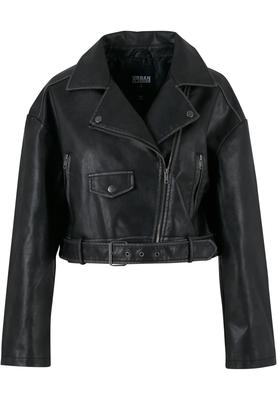Ladies Vintage Leather Jacket olive 3XL