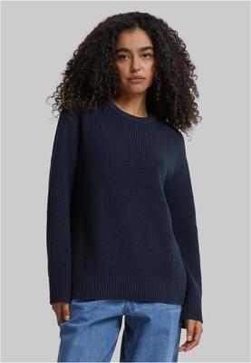 Ladies Rib Knit Sweater black 3XL