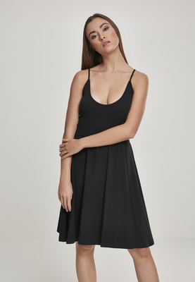 Ladies Spaghetti Dress black L