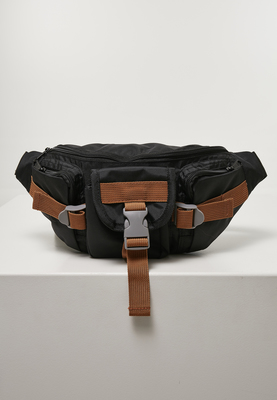 Hiking Recycled Ripstop Shoulder Bag black one size