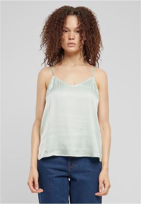 Ladies Viscose Satin Slip Top black 3XL