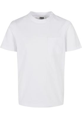 Boys Organic Cotton Basic Pocket Tee 2-Pack black/white 110/116