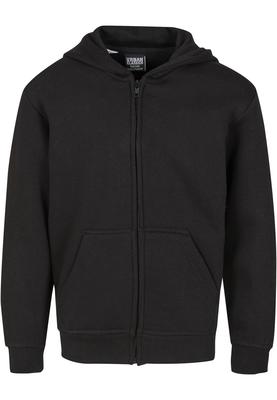 Kids Basic Essential Zip Hoody black 110/116