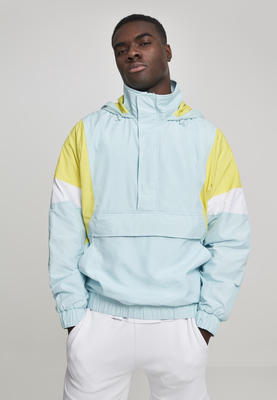 Light 3-Tone Pull Over Jacket navy/white/fire red L