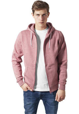 Melange Zip Hoody blue L