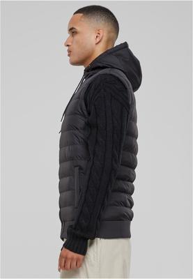 Small Bubble Hooded Vest blk/blk L