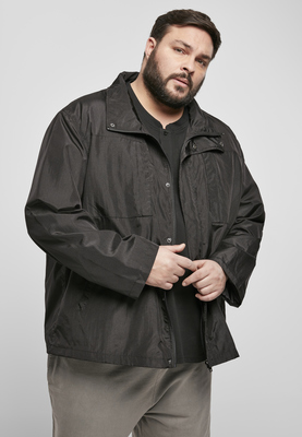 Double Pocket Nylon Crepe Jacket black 3XL