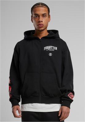 Overgrown Skull Oversize Zip Hoody black 3XL