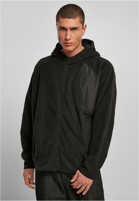 Polar Fleece Zip Hoody black 3XL