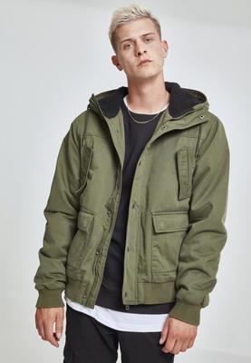 Hooded Cotton Jacket black 3XL