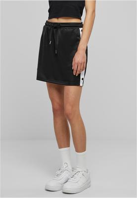 Ladies Track Skirt blk/wht/blk 3XL