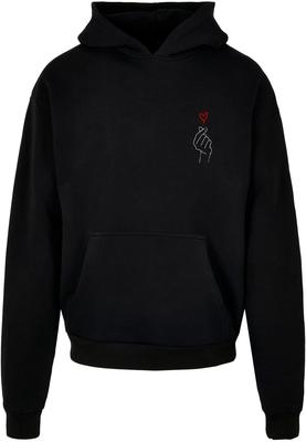 K Heart Ultra Heavy Hoody black M