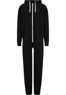 Sweat Jumpsuit blk/fuc M/L