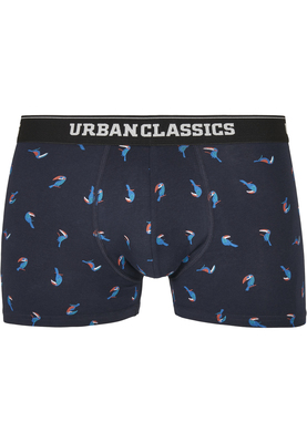 Boxer Shorts 3-Pack melon aop+cha+blk L