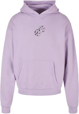 Hugs & Love - Heart Dice Ultra Heavy Hoody lilac 3XL