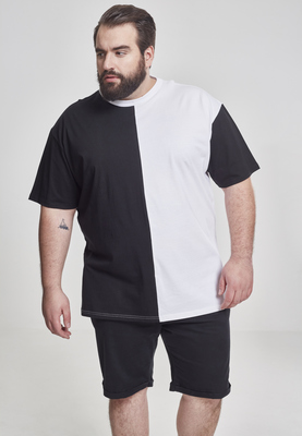 Oversize Harlequin Tee blk/wht 3XL