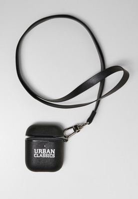 Earphone Case Necklace  black one size