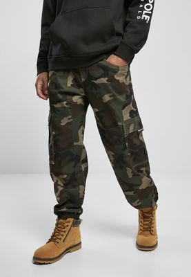Southpole Camo Cargo Pants wood camo 28