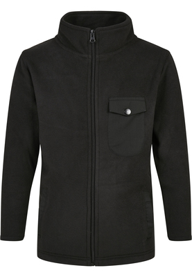 Boys Polar Fleece Track Jacket black 110/116