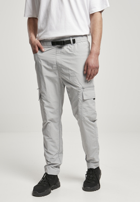 Adjustable Nylon Cargo Pants black 3XL