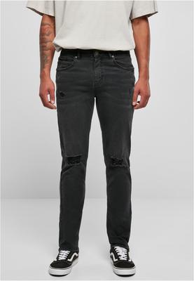 Distressed Strech Denim Pants darkblue destroyed washed 30
