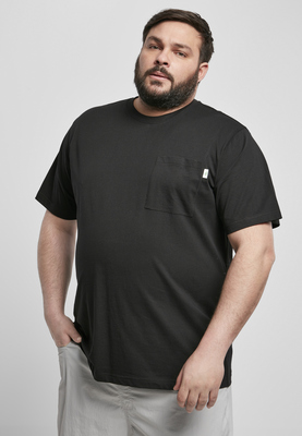 Organic Cotton Basic Pocket Tee black 3XL