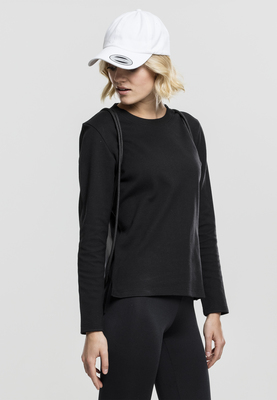 Ladies Athletic Interlock Crewneck black L
