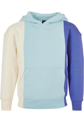 Girls Tripple Hoody whitesand/oceanblue/purpleday 110/116