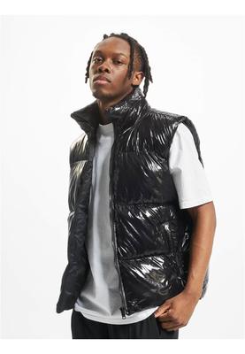 DEF Shiny Puffer vest white M