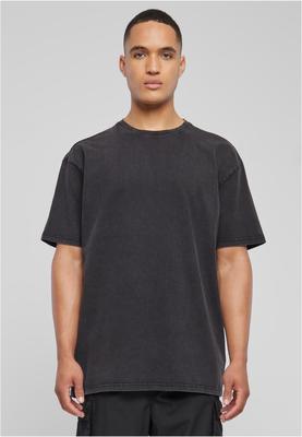 Love Yourself First Acid Washed Heavy Oversize Tee asphalt 4XL