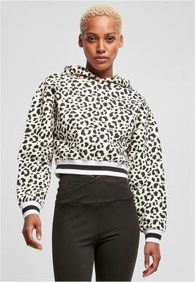 Ladies Short AOP College Hoody whitesandleo XXL