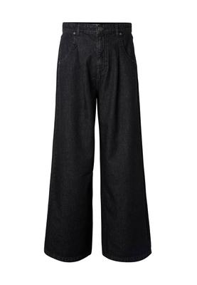 Pleated Jeans With Long pocket black washed 28