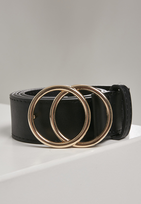 Ring Buckle Belt black L