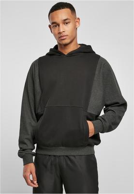 Cut On Sleeve Hoody black/charcoal 3XL