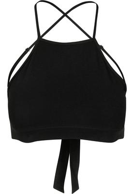 Ladies Triangle Top black L